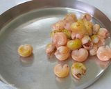 A picture of step 3 of Ripe gumberry's sabzi (Jain recipe).
