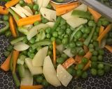 A picture of step 2 of Veg biryani.
