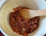 Pas rețetă Ciuperci umplute cu pui și legume 1 fotografie