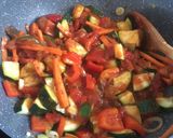 Currys zöldség (vegán) recept fázis 2 fotója