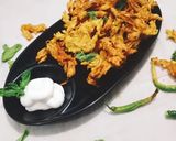 A picture of step 3 of Banana flower fritters.