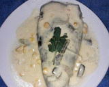 Foto del paso 4 de la receta: Poblano relleno de queso en salsa de jocoque