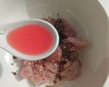 A picture of step 3 of Chicken Shaslik stick.