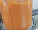 A picture of step 8 of Rooted Warmth Carrot–Ginger Soup (with Protein Chhole Crunch).