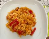 Rizses lecsó tojás nélkül recept fázis 3 fotója