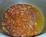 A picture of step 4 of Beef pulao.