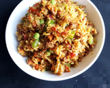 A picture of step 1 of Cabbage and minced meat sauce.