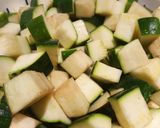 Padlizsános cukkini-lecsó, bulgurral recept fázis 3 fotója