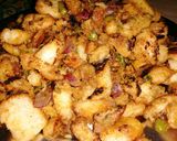 A picture of step 10 of Bread Poha.