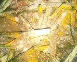 A picture of step 2 of Crispy Fry Okra.