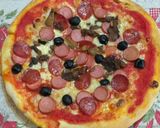 Foto del passaggio 6 della ricetta Pizza casalinga - ricetta pane angeli