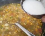 A picture of step 3 of Mix Veggies Soup.