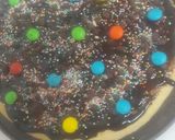 A picture of step 6 of Chocolate Pizza.
