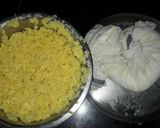 A picture of step 2 of Moong Dal Chakli.