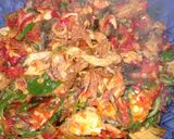 Foto langkah ke 8 dari resep Ikan Cue Tongkol Suir Sambal Kemangi.