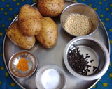 *பொட்டேட்டோ சுக்கா*(potato chukka recipe in tamil) ரெசிபி ஸ்டேப் 1 புகைப்படம்