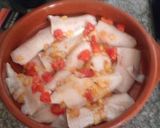 Foto del paso 2 de la receta Cazuela de pescado con calamares frescos y gamba grande