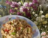 A picture of step 2 of Stir-Fried Eggs with Tomato.
