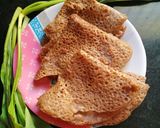 A picture of step 4 of Ragi dosa.