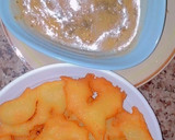 A picture of step 10 of Funkaso with taushe soup.