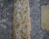 Gambar langkah 3 resipi Almond Biscotti.