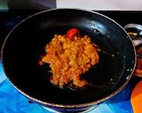 A picture of step 4 of Jhinga or Prawn Malai Curry (Jhinga Masala).
