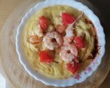 รูปขั้นตอนการทำที่ 3 ของ ไข่ตุ๋นทรงเครื่อง🦐​(ไมโครเวฟ)​