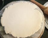 A picture of step 1 of Muskmelon Pie.