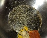 A picture of step 2 of Jowar Sorghum White Millet Masala Poori.
