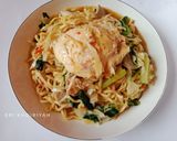 Foto langkah ke 4 dari resep Mie Kuah ala Abang Tektek.