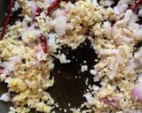A picture of step 3 of Vegetable Kolhapuri.