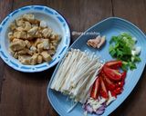 Foto langkah ke 1 dari resep Cah Enoki Tahu.