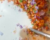 A picture of step 1 of Vegetable pancakes.