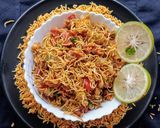 A picture of step 4 of Aloo Kabli.
