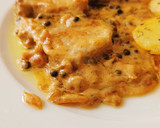 Foto del paso 6 de la receta: Medallones de Solomillo de cerdo a la Pimienta verde