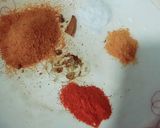A picture of step 2 of Veg Tawa poulao.