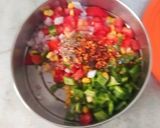 A picture of step 7 of Basil Pesto and Bruschetta.
