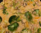A picture of step 4 of Creamy leftover veggie curry.