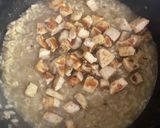 Foto del paso 6 de la receta: Risotto de arroz con pollo y azafrán