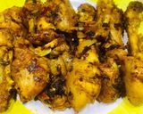 A picture of step 13 of Tawa chicken drumsticks.
