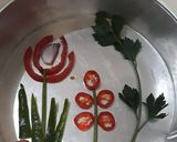 Foto langkah ke 4 dari resep Focaccia Garden.