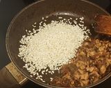 Foto del paso 9 de la receta: Risotto Funghi Porcini, vegetales y ave con toque de queso azul