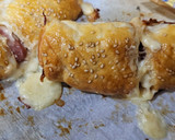 Foto del paso 9 de la receta: Hojaldritos de jamón y queso