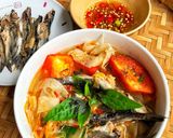 Hình bước làm 8 của món Canh Măng Chua Nấu Cá Ngạnh Nguồn