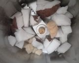 A picture of step 1 of Tomato Coconut Saar.