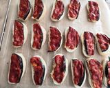 Une image de l'étape 6 de Bruschetta parmigiana.