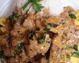 Foto del paso 5 de la receta: Puré de papa amarilla con Lomito de Res en su jugo🇵🇪