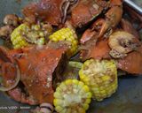 Foto langkah ke 8 dari resep Asam manis seafood (kepiting,udang,cumi).