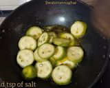 A picture of step 3 of Tilottoma_Kakrol (spiny gourd curry).