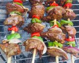 A picture of step 3 of Liver kebab.